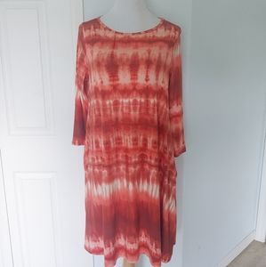 Georgous Honey & Lace Piphany Tie Dye Brea Dress